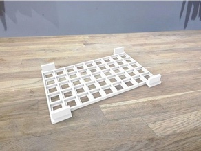 stackable artisan keycap storage tray keyboard mechanical box 3d print model - Mito3D
