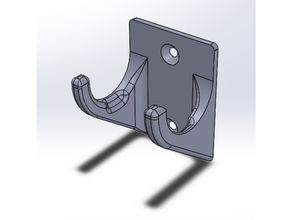 Super tb 1946 Umwerfer Aufhänger Ausrichtung Spur Mauer montieren 3d print model - Mito3D