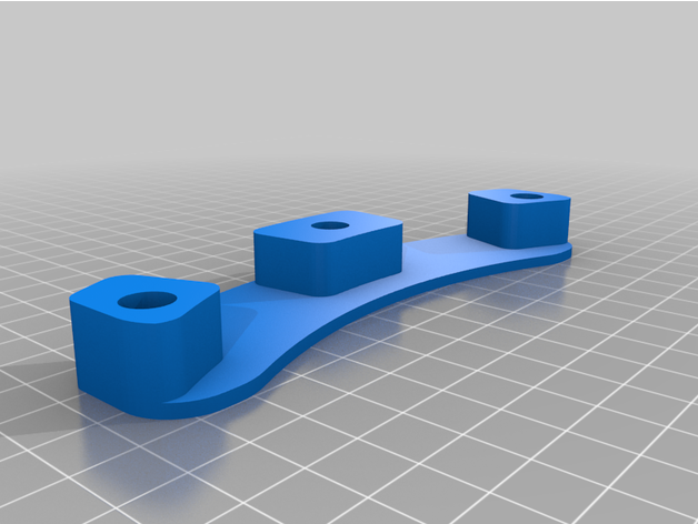 ısı yatağı Kulp destek Kossel 3D print model - Mito3D