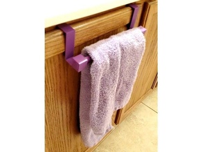 hand towel rack cabinet bar 3d print model - Mito3D