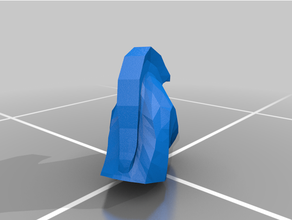 poly zèbre tête animal animaux lowpoly polygone bas 3d print model - Mito3D