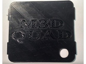 m3d quad tela poeira cobrir bainha 3d print model - Mito3D