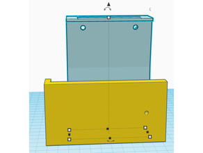 porta robusto batente travas 3d print model - Mito3D