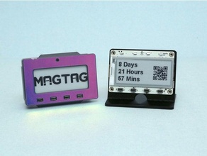 magtag case & stand adafruit arduino display eink enclosure epaper epd iot screen 3d print model - Mito3D