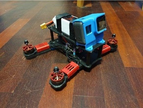 peon230 moteur fils garde drone Esc fpv quadcopter 3d print model - Mito3D