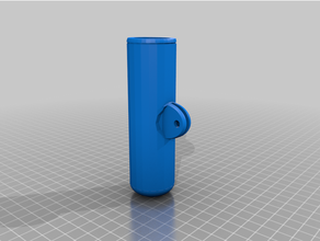 xiaomi flashlight holder case funda porta linterna holdercase 3d print model - Mito3D