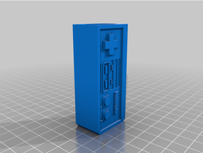 nintendo controller lighter case holder 3d print model - Mito3D