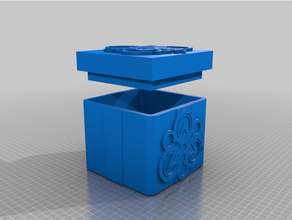 coherente Cambría regalo caja 3d print model - Mito3D