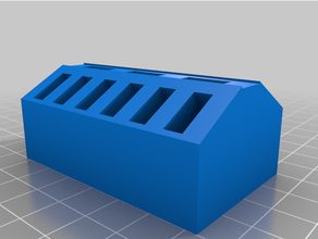 usb dongelier organizer dongle holder stick 3d print model - Mito3D
