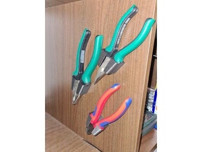 simple pliers holder 3d print model - Mito3D
