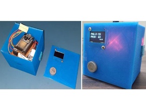 iot establecido aire calidad monitor 3d print model - Mito3D