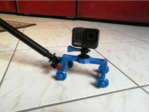 telecamera dolly gopro insta360 3d print model - Mito3D
