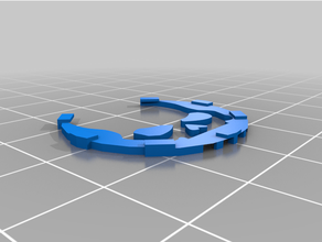 wargaming wound counter dial - remix 3d print model - Mito3D