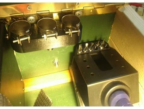 yihua hakko soldering iron heatgun holders hotair hotairgun station hot air gun 3d print model - Mito3D
