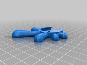 dquad lrx rana piedi parabracci 3d print model - Mito3D