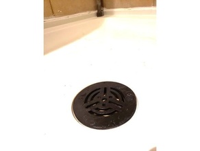 floor drain cover shower 3d print model - Mito3D