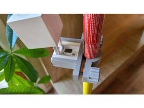 wyzecam outdoor cam pole rod mount wyze 3d print model - Mito3D