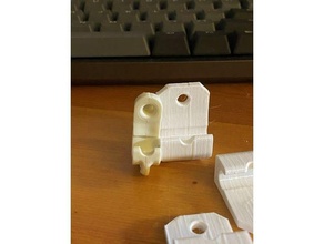 wire closet shelf wall clips bracket hooks 3d print model - Mito3D