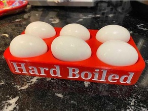 hard-boiled egg tray 3d print model - Mito3D