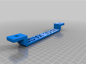ant bms bracket cable clamp 3d print model - Mito3D