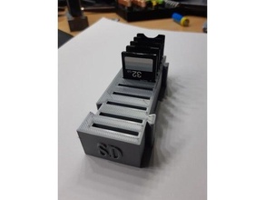 modular sd card Halter Unterstützung 3d print model - Mito3D