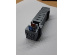 modular micro sd card suporte 3d print model - Mito3D