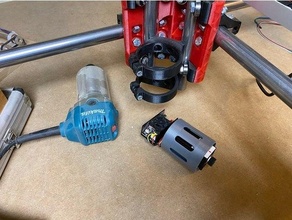 Laser Adapter mpcnc Makita montieren Werkzeug primo rt0700 3d print model - Mito3D