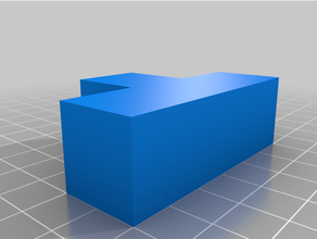 tetris bloques piezas 3d print model - Mito3D
