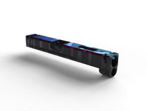 airsoft glock 17 personalizzato diapositiva accessori attaccamento parti 3d print model - Mito3D