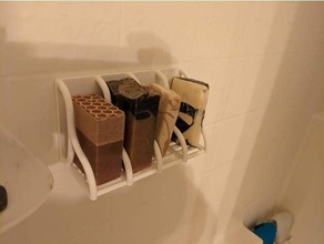 multi soap duş Kulp destek Aksesuarlar sabun tabak tepsi 3d print model - Mito3D