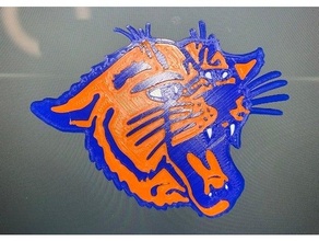rochester scuola sordo gatti selvatici logo York rsd rsdeaf 3d print model - Mito3D