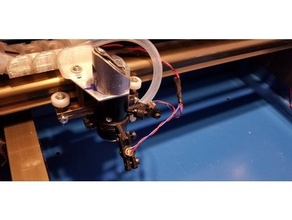 k40 Fokus rot Punkt Laser Diode Ausrichtung Halter Unterstützung 3d print model - Mito3D