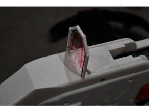 nerf bulwark recluse body kit sight 3d print model - Mito3D