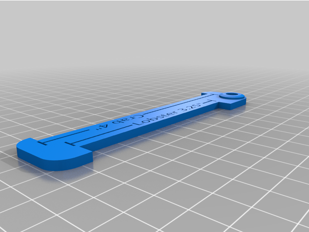 espinhoso lagosta calibre Califórnia pescaria 3D print model - Mito3D