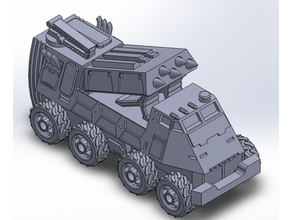 Seleccione artillería vehículo 6mm americano mecha combate miniatura juego guerra 3d print model - Mito3D