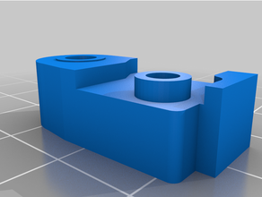 bibo 3d imprimante extrudeuse mangeoire levier couverture gaine 3d print model - Mito3D