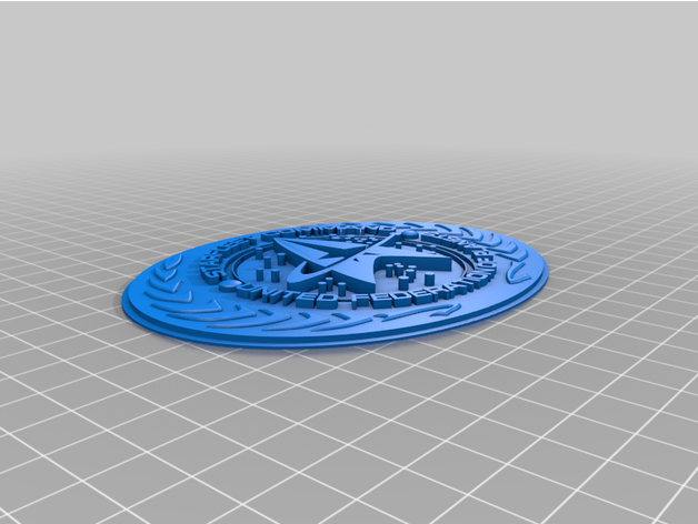 frota estelar comando nivelado cores 3D print model - Mito3D