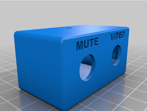 drücken Taste Box Zoomen 3d print model - Mito3D