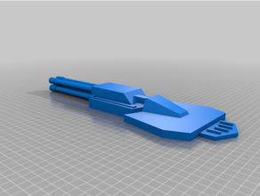 millenium falcon gun 3d print model - Mito3D