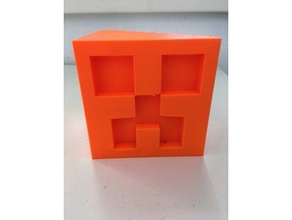 Minecraft rastejador cabeça 3d print model - Mito3D