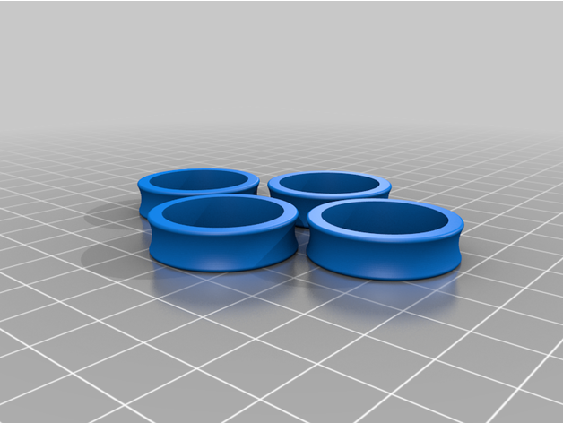 supporto bobine glable larghezza rglable 3D print model - Mito3D