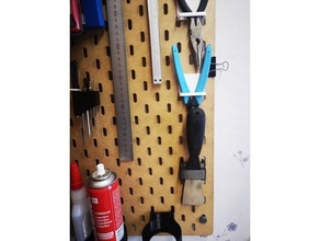 spatula Kulp destek Ikea Skadis Creality ender kayaklar 3d print model - Mito3D