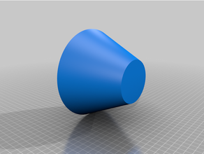 buldogue cone vergonha luminária francês 3d print model - Mito3D