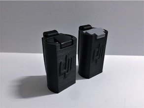dji mavic mini tático bateria titulares grampo suporte ganhar coldre 2 3d print model - Mito3D