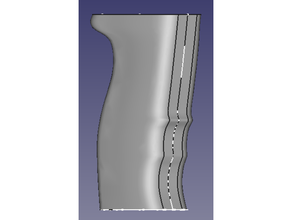 Griff Messer nerf mod Werkzeug 3d print model - Mito3D