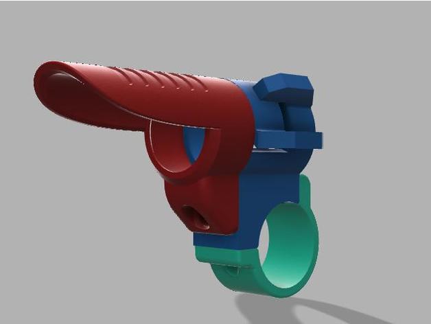 Konvoi s2+ Fahrrad montieren 3D print model - Mito3D