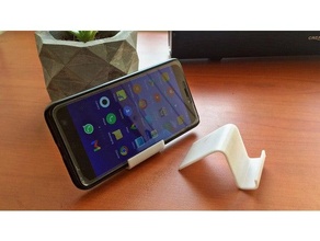 mini seyyar ayakta durmak gadget telefon Kulp destek 3d print model - Mito3D