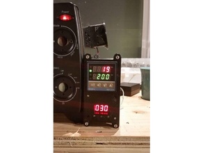 Ofen Regler Box pid Timer 110vac 116 Lärm Gehege Netz Projekt Remix Toaster 3d print model - Mito3D
