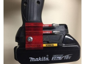 makita drill bit holder 3d print model - Mito3D