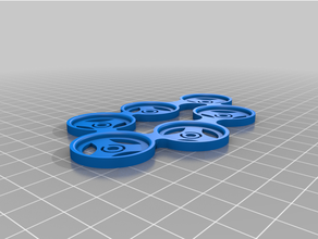 apocalypse magnetic movement trays 25mm 6 man units tray warhammer 40k 3d print model - Mito3D